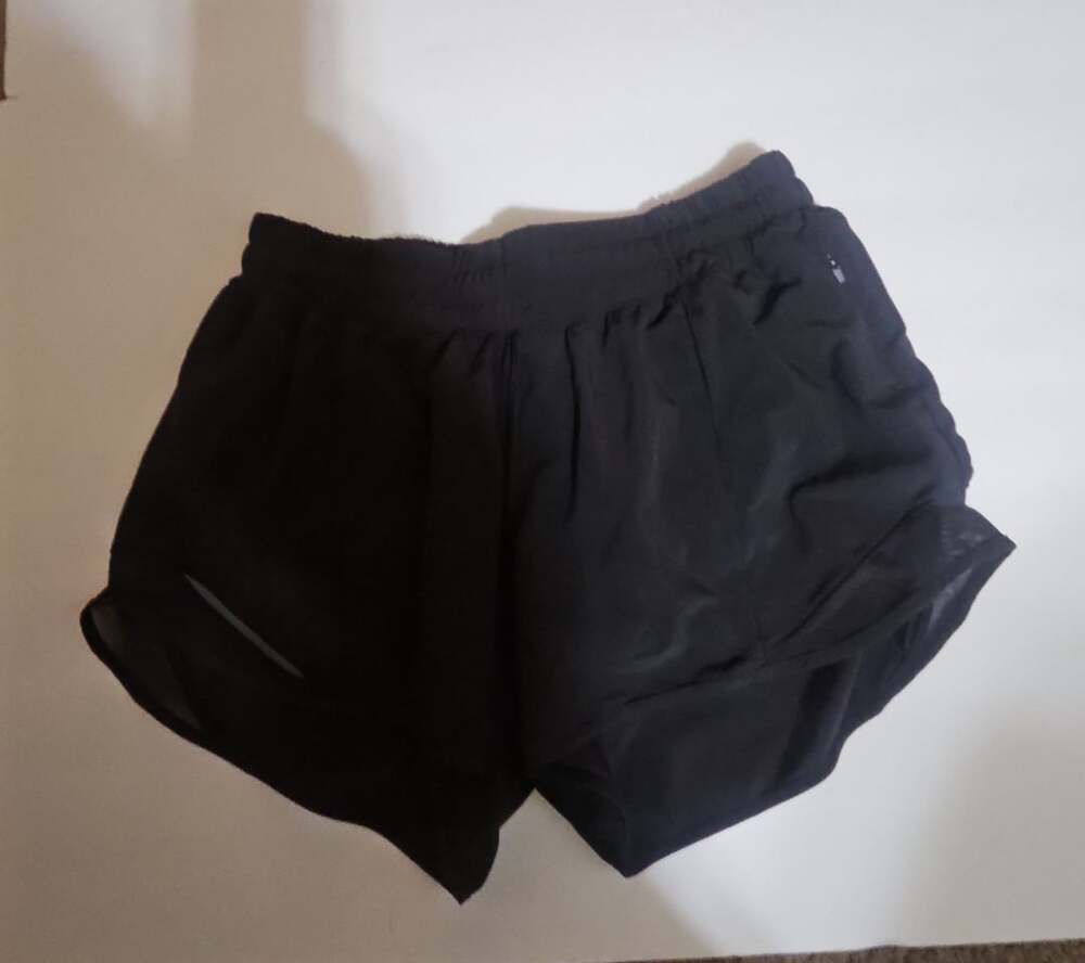 Lululemon Hotty Hot Short Black Running Shorts